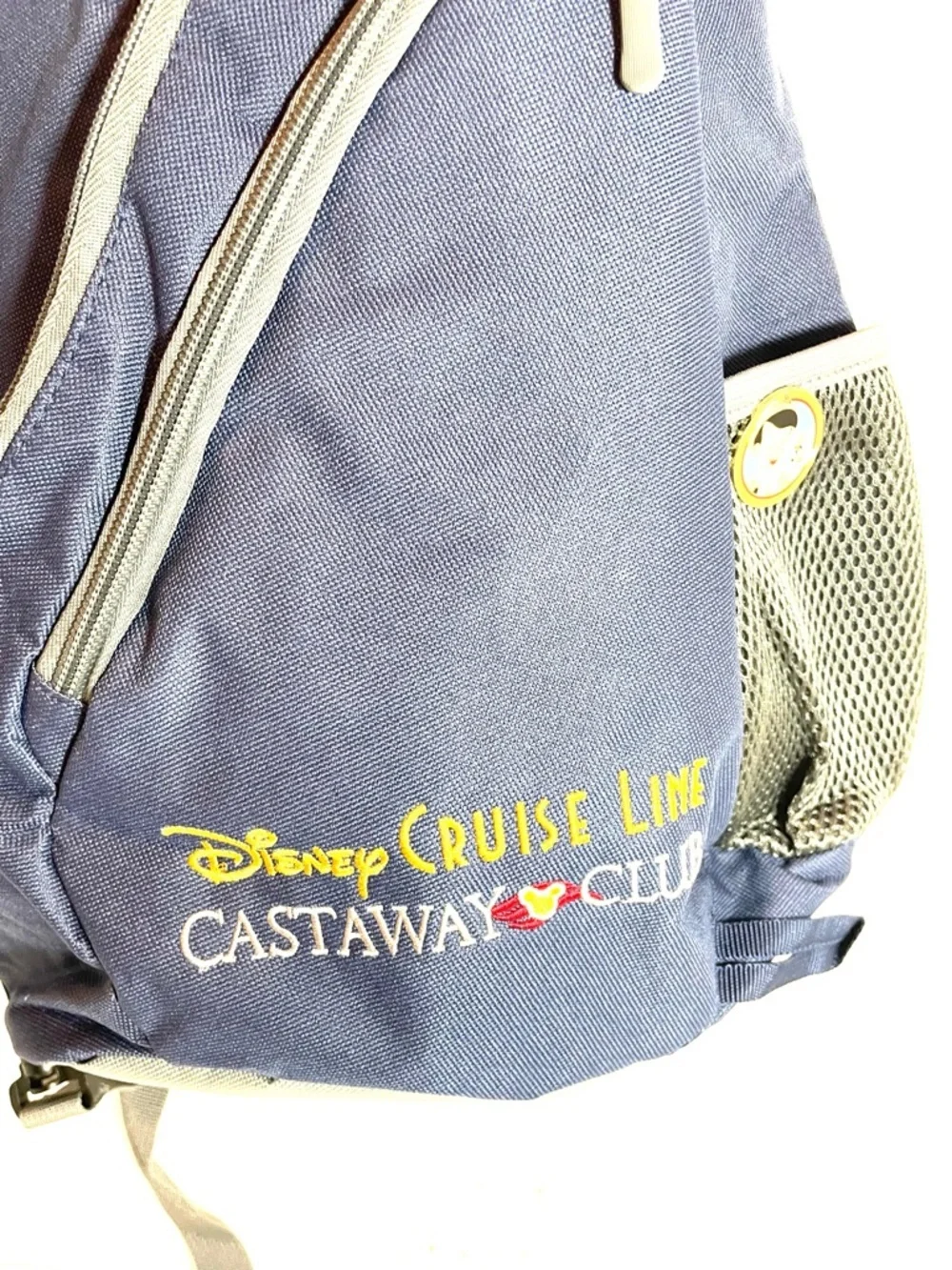 Disney Cruise Line Castaway Club Sling Backpack + Pinocchio Jiminy Cricket Pin